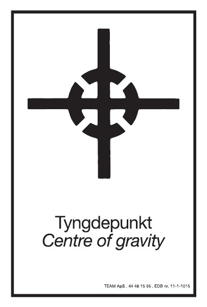 Tyngdepunkt Symbol