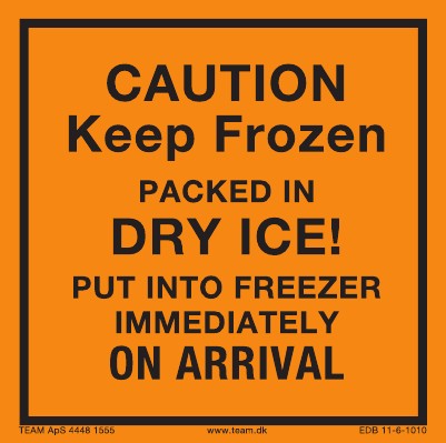 Caution Keep Frozen