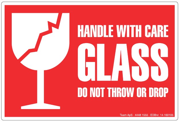 Handle With Care Glass