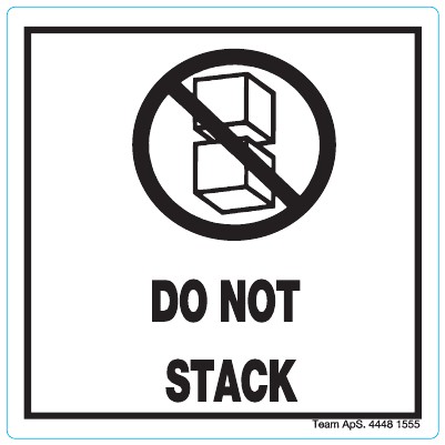 Do not stack
